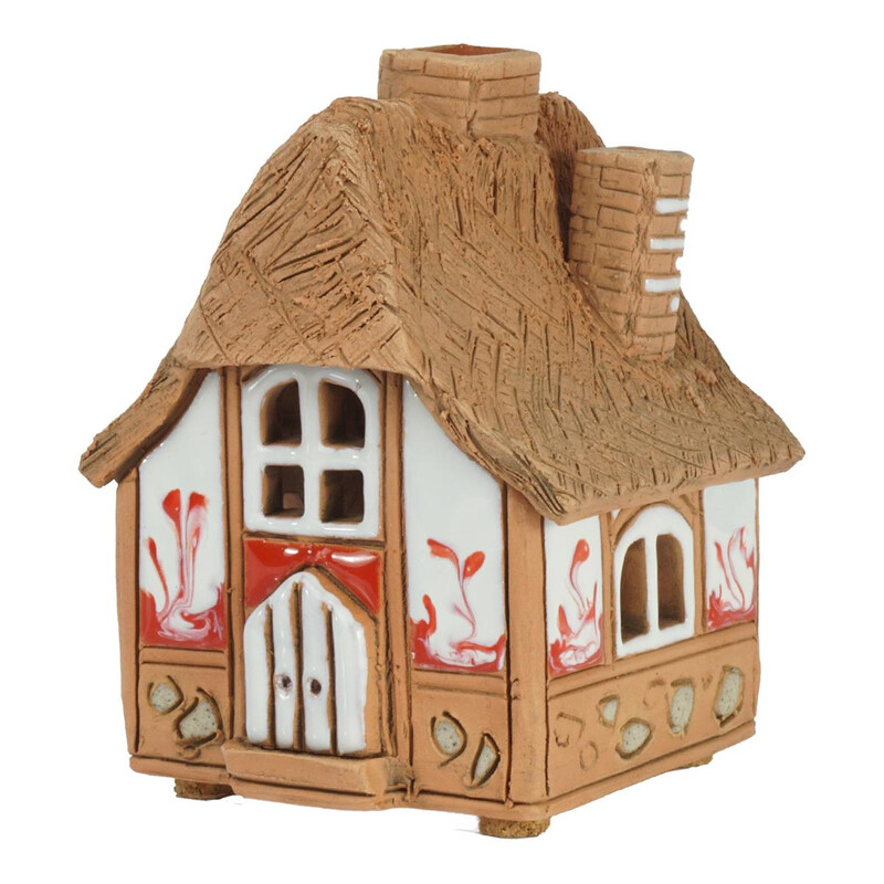 Lichthaus Haus Seeblick rot