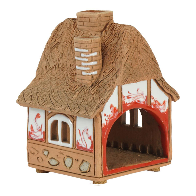 Lichthaus Haus Seeblick rot